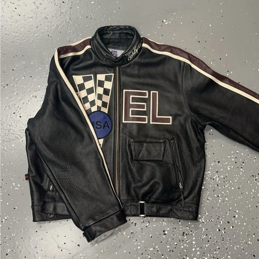 Vintage Evel Knievel leather jacket - Picture 2 of 6